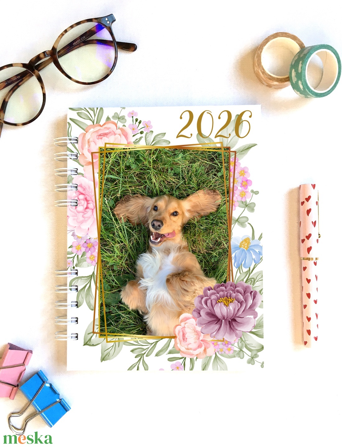 Fényképes, egyedi borítós határidőnapló 2026 - otthon & életmód - papír, írószer - naptár & tervező - Meska.hu