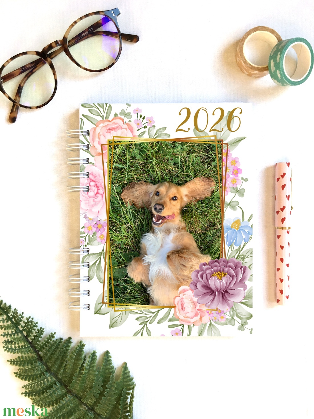 Fényképes, egyedi borítós határidőnapló 2026 - otthon & életmód - papír, írószer - naptár & tervező - Meska.hu