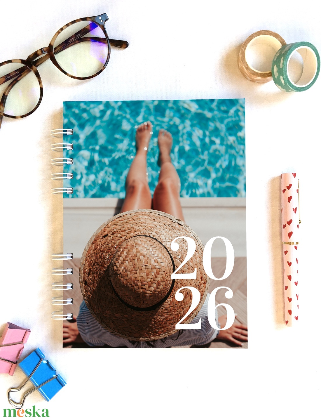 Fényképes, egyedi borítós határidőnapló 2026 - otthon & életmód - papír, írószer - naptár & tervező - Meska.hu