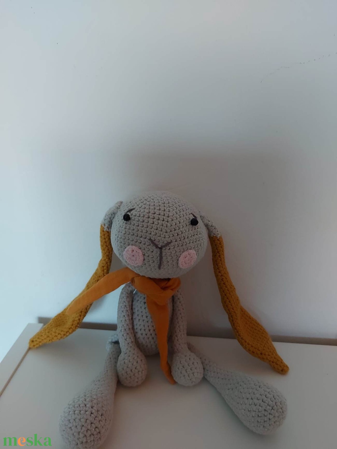 Szürke amigurumi nyuszi - játék & sport - plüssállat & játékfigura - nyuszi - Meska.hu Szürke amigurumi nyuszi - játék & sport - plüssállat & játékfigura - nyuszi - Meska.hu