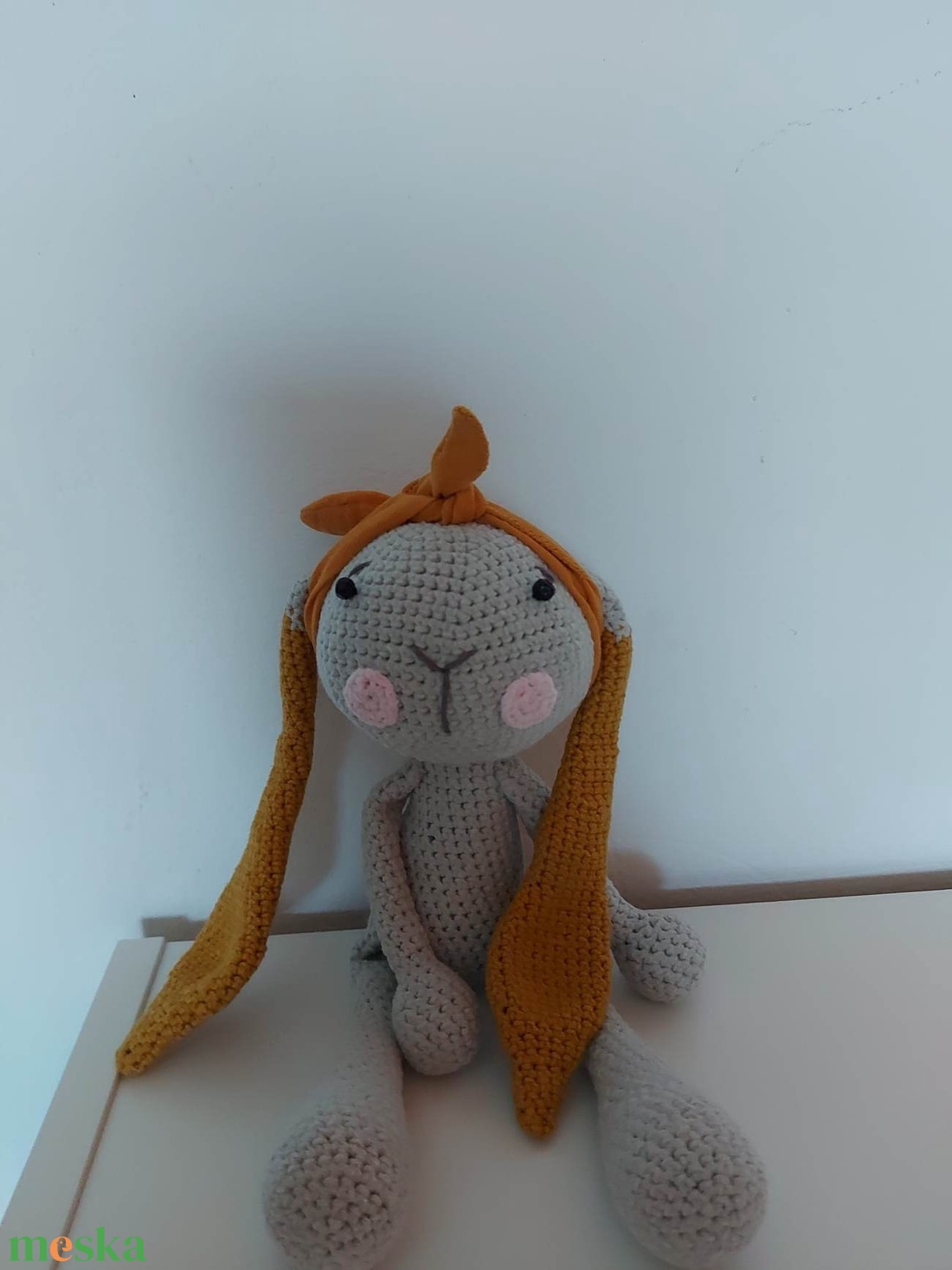 Szürke amigurumi nyuszi - játék & sport - plüssállat & játékfigura - nyuszi - Meska.hu Szürke amigurumi nyuszi - játék & sport - plüssállat & játékfigura - nyuszi - Meska.hu