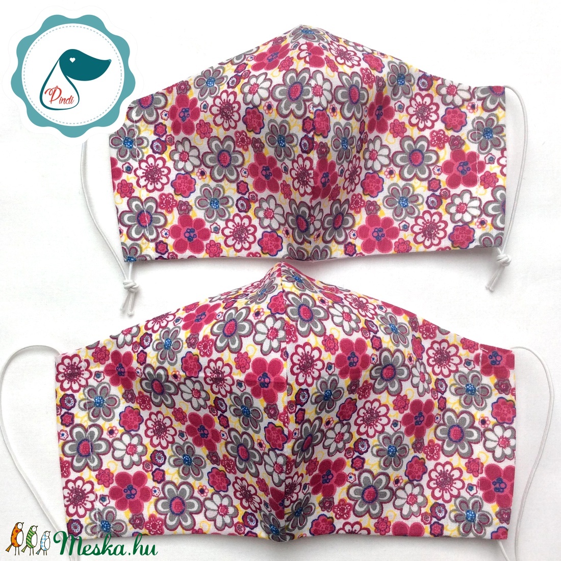 Egyedi szájmaszk -Virágos- Anya és lánya szájmaszk - textil szájmaszk - egészségügyi szájmaszk - - Meska.hu Egyedi szájmaszk -Virágos- Anya és lánya szájmaszk - textil szájmaszk - egészségügyi szájmaszk - - Meska.hu