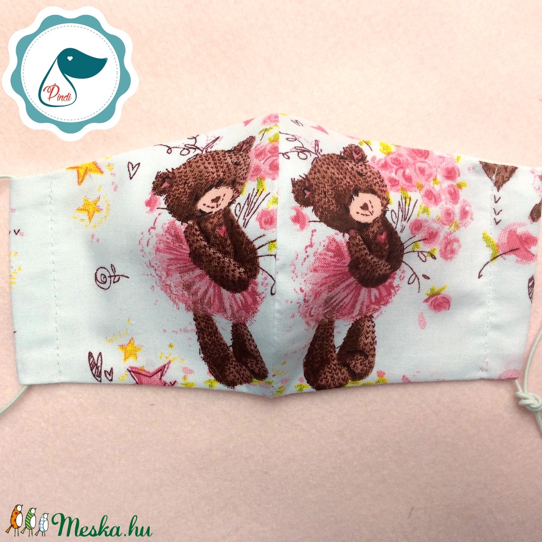 Egyedi szájmaszk -balerina macis gyerek szájmaszk - textil szájmaszk - egészségügyi szájmaszk - mosható szájmaszk - - Meska.hu Egyedi szájmaszk -balerina macis gyerek szájmaszk - textil szájmaszk - egészségügyi szájmaszk - mosható szájmaszk - - Meska.hu