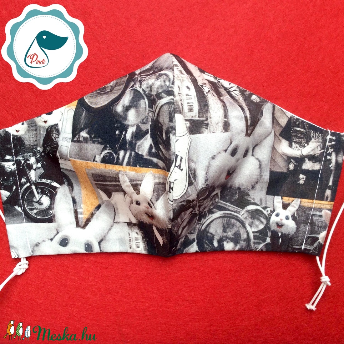Egyedi szájmaszk - férfi szájmaszk - textil szájmaszk - egészségügyi szájmaszk -  - Meska.hu