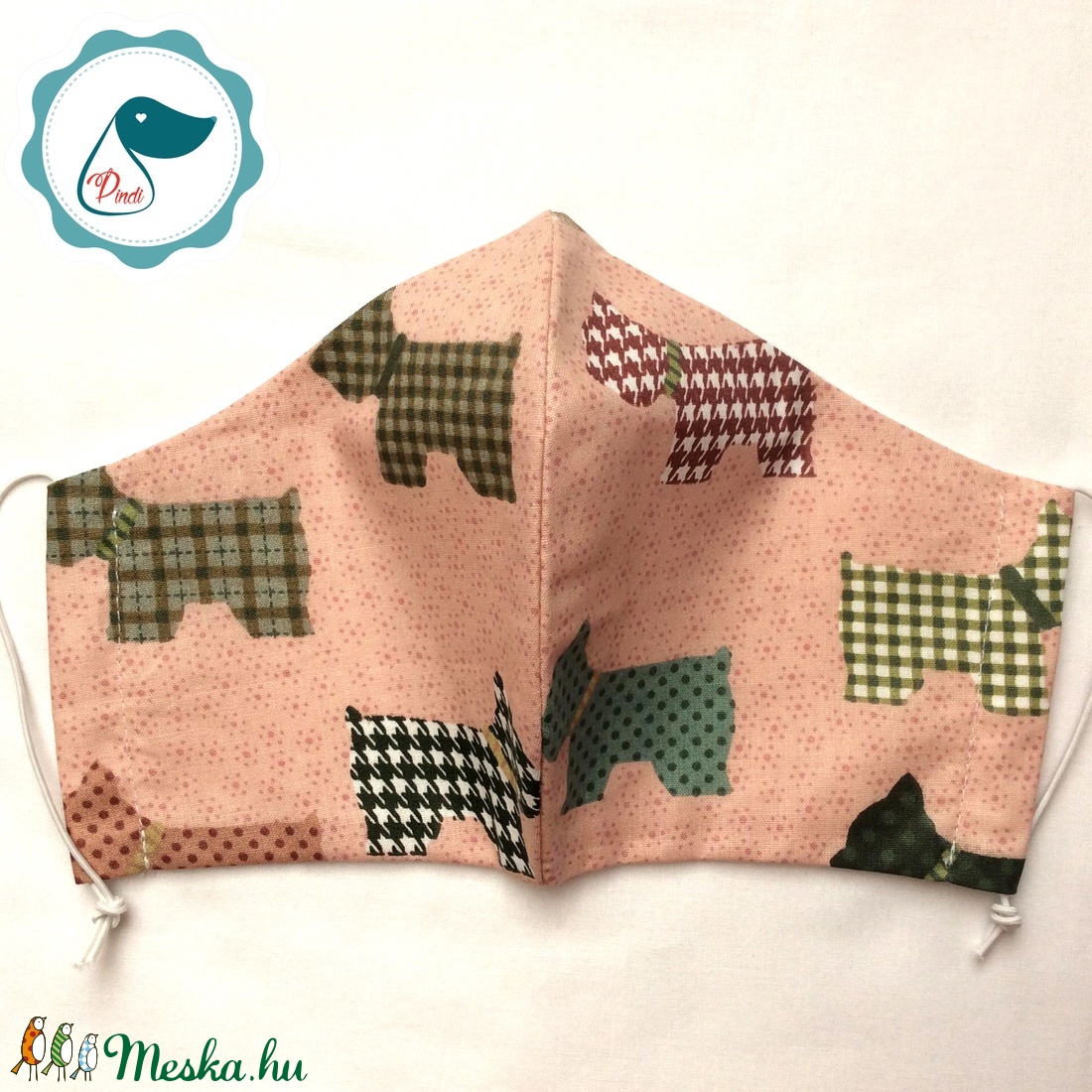 Egyedi szájmaszk - férfi mintás szájmaszk - textil szájmaszk - egészségügyi szájmaszk -  - Meska.hu