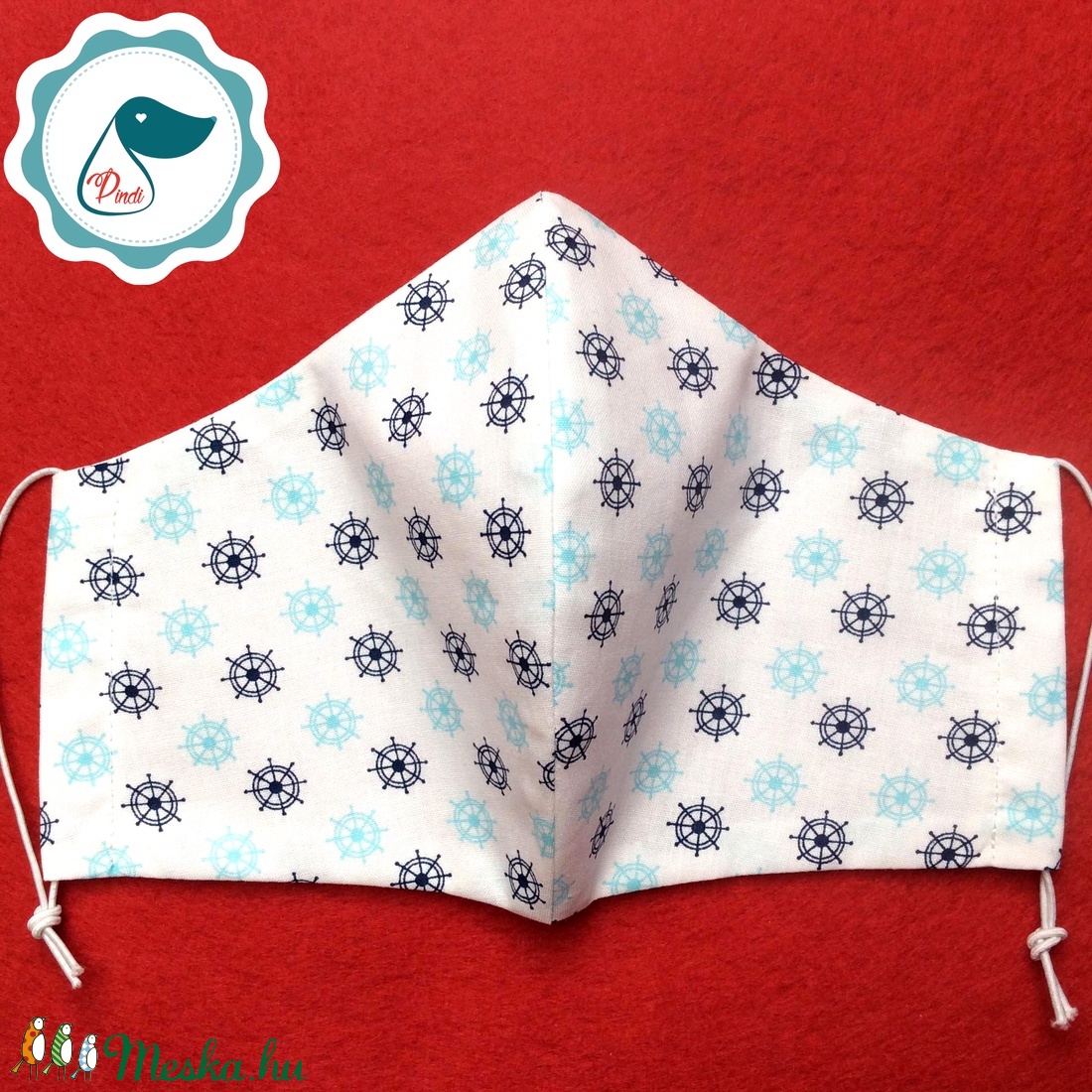 Egyedi szájmaszk - férfi mintás szájmaszk - textil szájmaszk - egészségügyi szájmaszk -  - Meska.hu