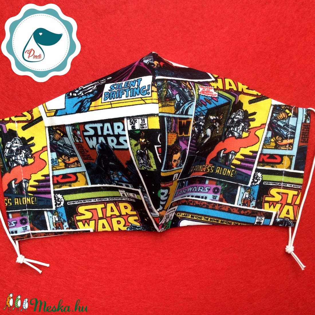 Egyedi szájmaszk - Star Wars - férfi szájmaszk - textil szájmaszk - egészségügyi szájmaszk -  - Meska.hu