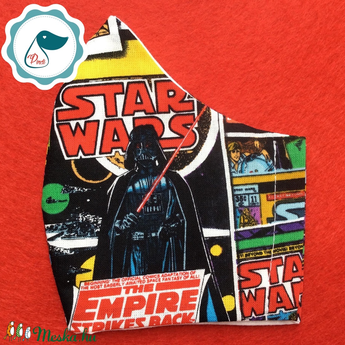 Egyedi Star Wars - szájmaszk - kiskamasz szájmaszk - textil szájmaszk - egészségügyi szájmaszk - mosható szájmaszk -  - Meska.hu