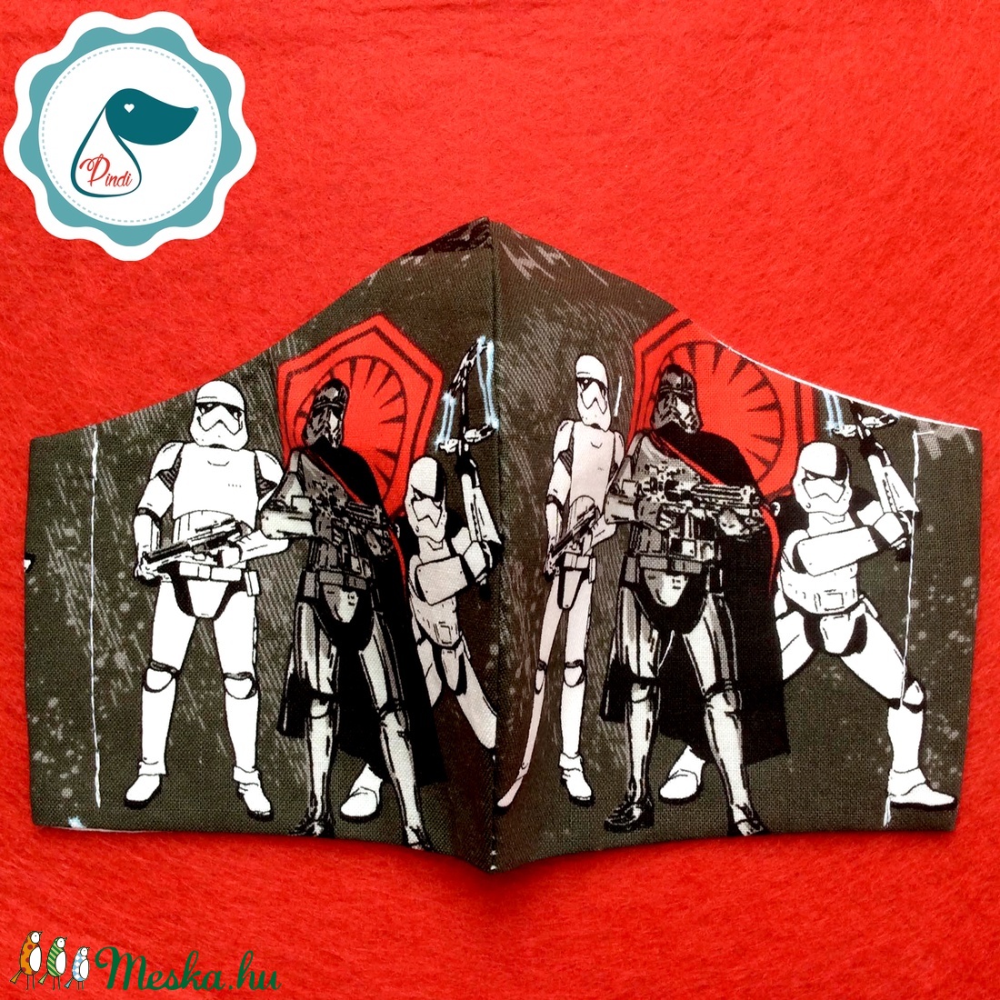 Egyed i- Star wars - szájmaszk - kiskamasz szájmaszk - textil szájmaszk - egészségügyi szájmaszk - mosható szájmaszk -  - Meska.hu