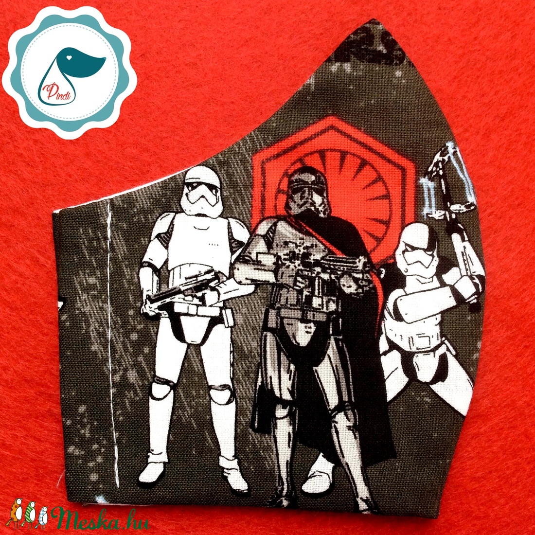 Egyed i- Star wars - szájmaszk - kiskamasz szájmaszk - textil szájmaszk - egészségügyi szájmaszk - mosható szájmaszk -  - Meska.hu