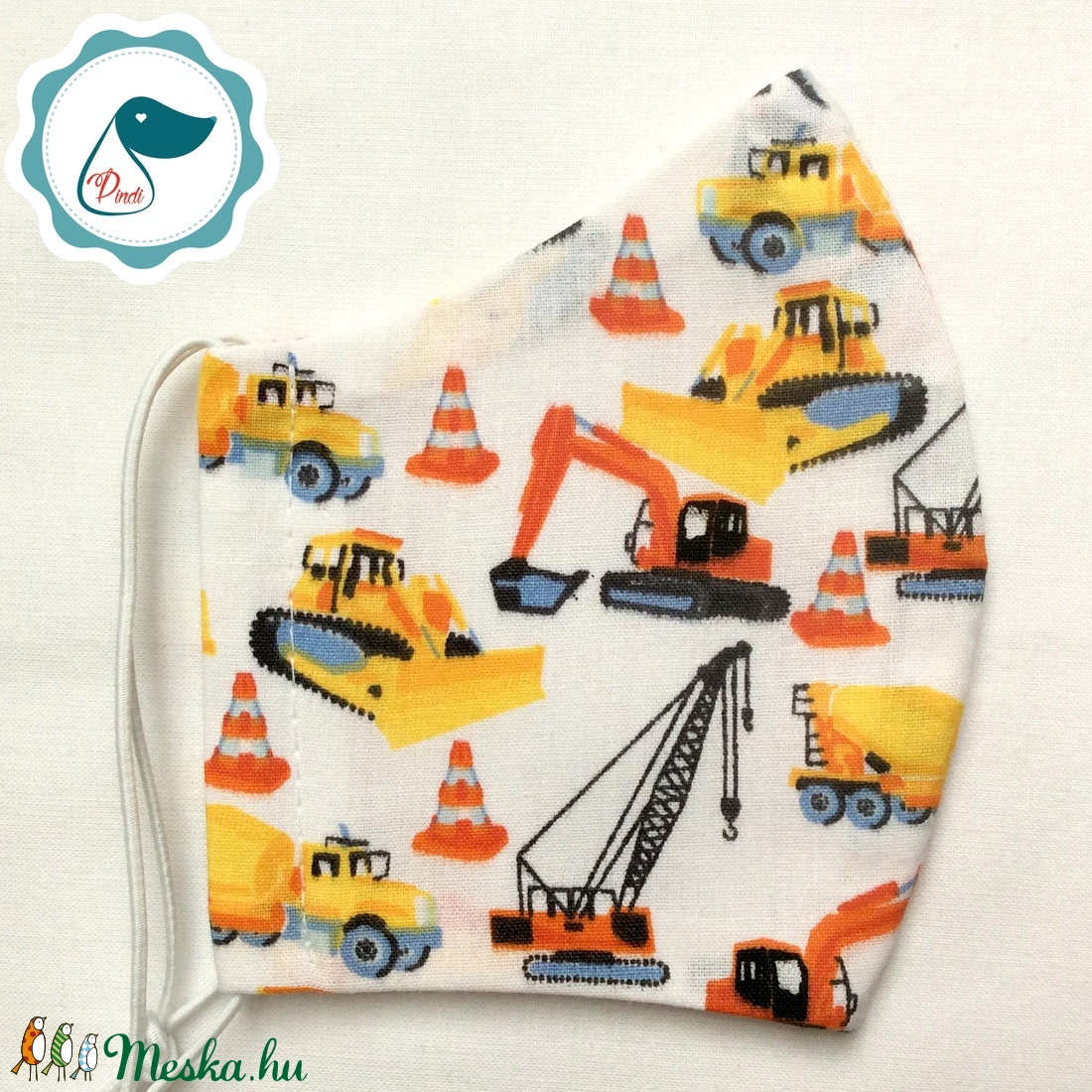 Egyedi munka gépek mintás - gyerek szájmaszk - textil szájmaszk - egészségügyi szájmaszk - gyerek - gyerek - Meska.hu Egyedi munka gépek mintás - gyerek szájmaszk - textil szájmaszk - egészségügyi szájmaszk - gyerek - gyerek - Meska.hu