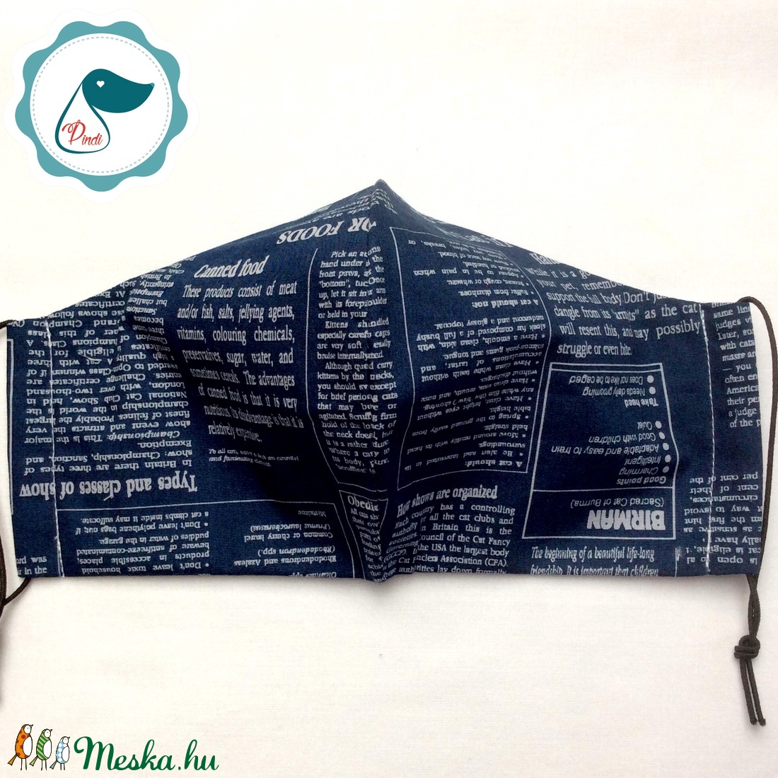 Egyedi kék újság mintás szájmaszk - férfi szájmaszk - textil szájmaszk - egészségügyi szájmaszk - férfi & uniszex - férfi & uniszex - Meska.hu Egyedi kék újság mintás szájmaszk - férfi szájmaszk - textil szájmaszk - egészségügyi szájmaszk - férfi & uniszex - férfi & uniszex - Meska.hu