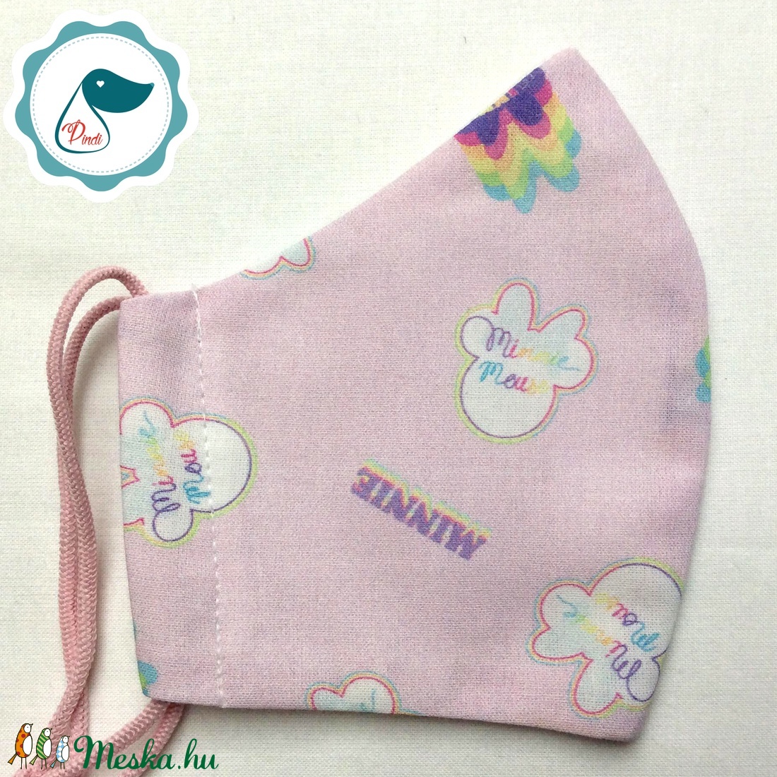 Egyedi - Minnie mintás - gyerek szájmaszk - textil szájmaszk - mosható szájmaszk - gyerek - gyerek - Meska.hu Egyedi - Minnie mintás - gyerek szájmaszk - textil szájmaszk - mosható szájmaszk - gyerek - gyerek - Meska.hu