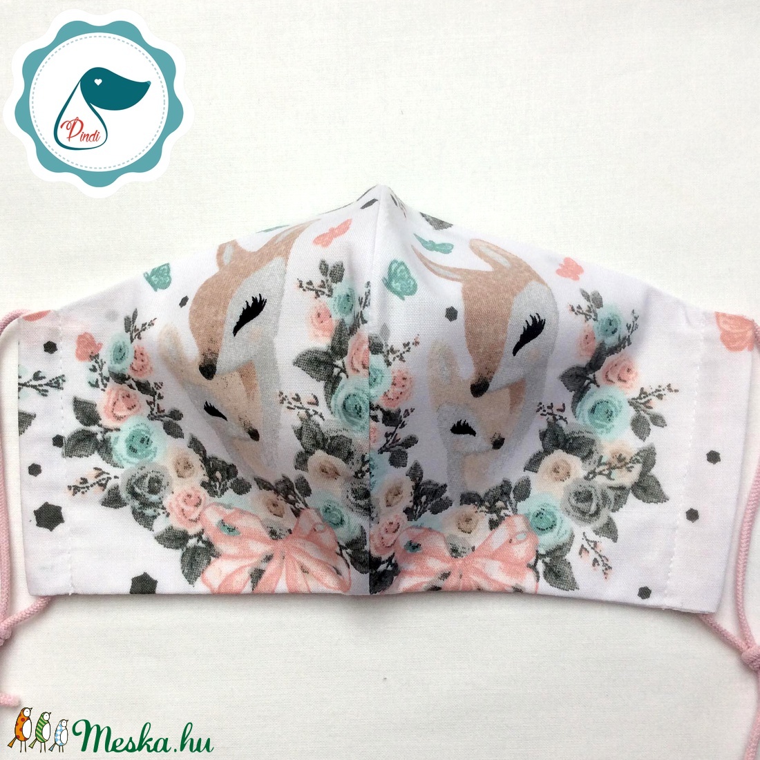 Egyedi - őzike mintás - kiskamasz szájmaszk - textil szájmaszk - egészségügyi szájmaszk - mosható szájmaszk - gyerek - gyerek - Meska.hu Egyedi - őzike mintás - kiskamasz szájmaszk - textil szájmaszk - egészségügyi szájmaszk - mosható szájmaszk - gyerek - gyerek - Meska.hu
