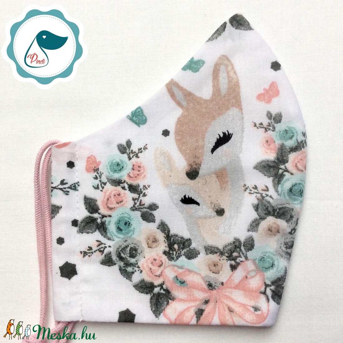 Egyedi - őzike mintás - kiskamasz szájmaszk - textil szájmaszk - egészségügyi szájmaszk - mosható szájmaszk - gyerek - gyerek - Meska.hu Egyedi - őzike mintás - kiskamasz szájmaszk - textil szájmaszk - egészségügyi szájmaszk - mosható szájmaszk - gyerek - gyerek - Meska.hu