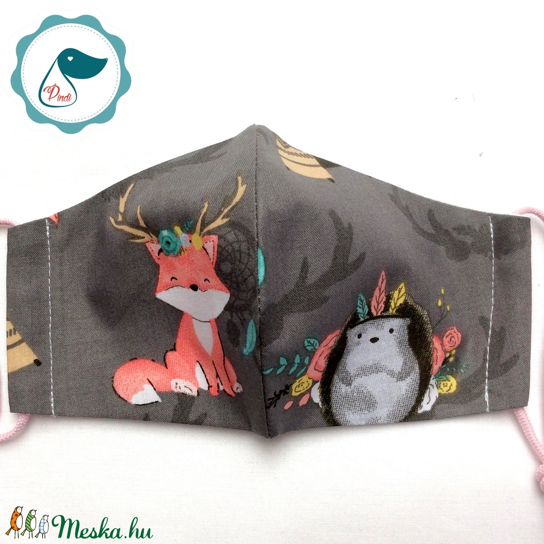 Egyedi róka mintás - gyerek szájmaszk - textil szájmaszk - mosható szájmaszk - gyerek - gyerek - Meska.hu Egyedi róka mintás - gyerek szájmaszk - textil szájmaszk - mosható szájmaszk - gyerek - gyerek - Meska.hu