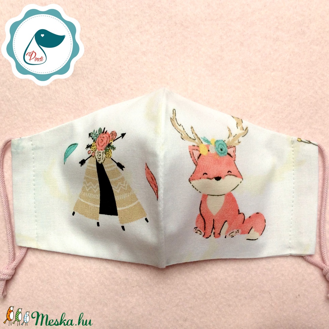 Egyedi róka mintás - gyerek szájmaszk - textil szájmaszk - mosható szájmaszk - gyerek - gyerek - Meska.hu Egyedi róka mintás - gyerek szájmaszk - textil szájmaszk - mosható szájmaszk - gyerek - gyerek - Meska.hu
