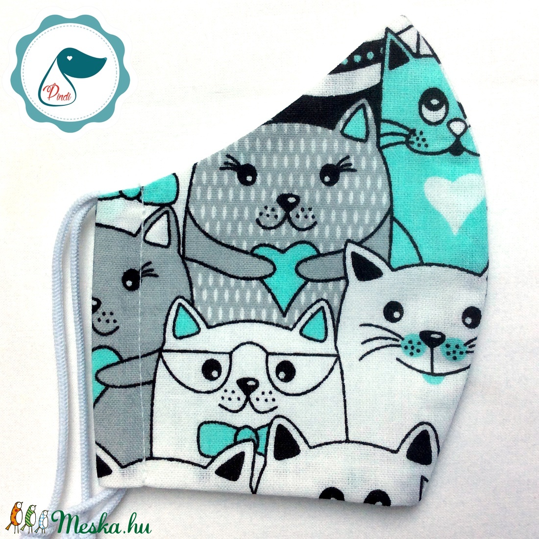 Egyedi cica mintás - kiskamasz szájmaszk - textil szájmaszk - egészségügyi szájmaszk - mosható szájmaszk - gyerek - gyerek - Meska.hu Egyedi cica mintás - kiskamasz szájmaszk - textil szájmaszk - egészségügyi szájmaszk - mosható szájmaszk - gyerek - gyerek - Meska.hu