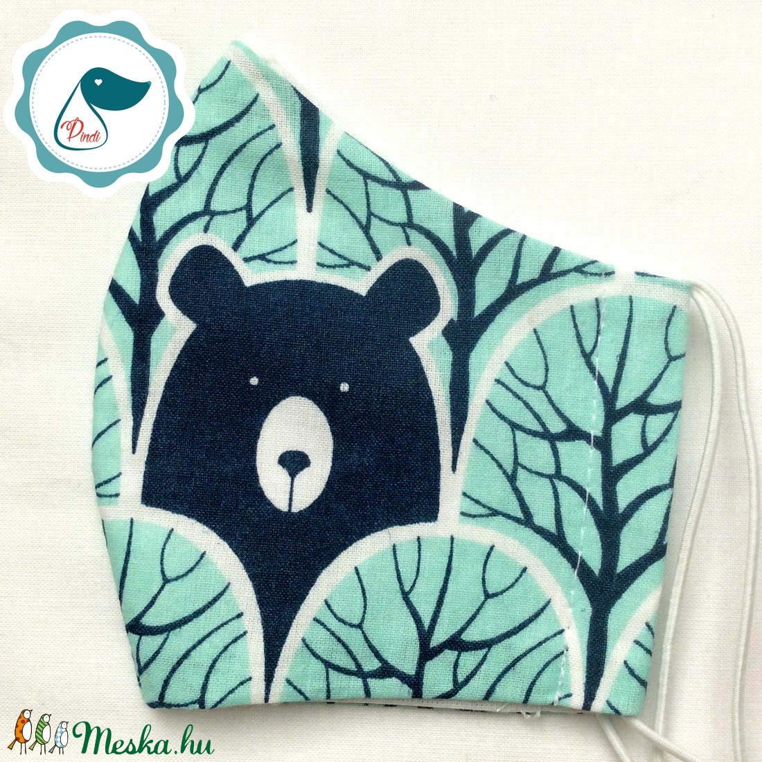 Egyedi medve az erdőben mintás - gyerek szájmaszk - textil szájmaszk - egészségügyi szájmaszk - mosható szájmaszk - gyerek - gyerek - Meska.hu Egyedi medve az erdőben mintás - gyerek szájmaszk - textil szájmaszk - egészségügyi szájmaszk - mosható szájmaszk - gyerek - gyerek - Meska.hu