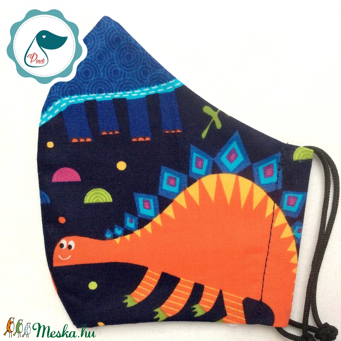 Egyedi dinós maszk - kiskamasz - textil arcmaszk - egészségügyi szájmaszk - mosható szájmaszk - gyerek - gyerek - Meska.hu Egyedi dinós maszk - kiskamasz - textil arcmaszk - egészségügyi szájmaszk - mosható szájmaszk - gyerek - gyerek - Meska.hu