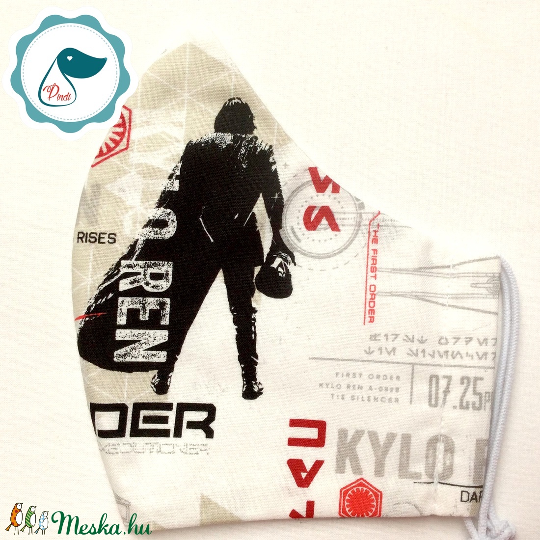 Star wars maszk - mintás egyedi férfi arcmaszk - textil szájmaszk - egészségügyi szájmaszk - férfi & uniszex - férfi & uniszex - Meska.hu