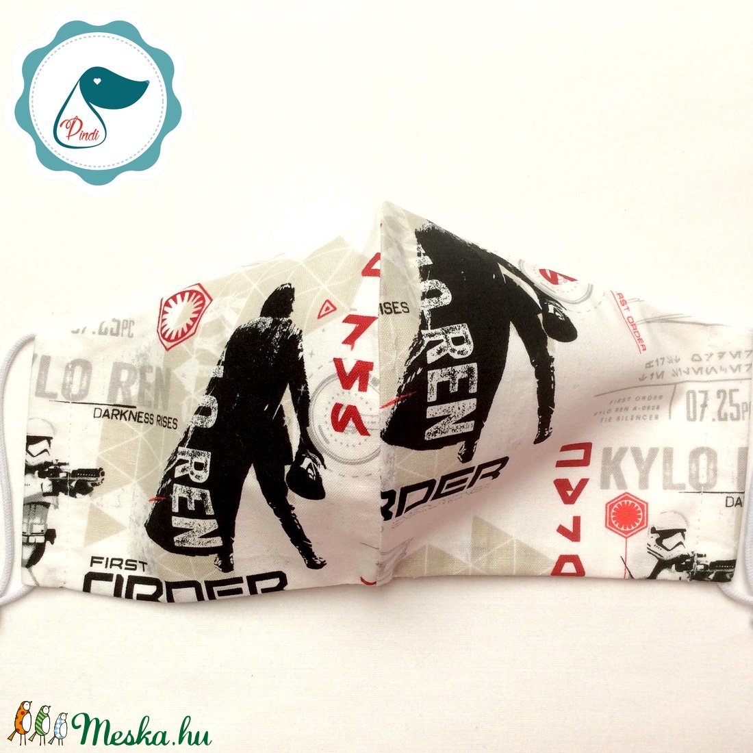 Star wars maszk - mintás egyedi férfi arcmaszk - textil szájmaszk - egészségügyi szájmaszk - férfi & uniszex - férfi & uniszex - Meska.hu