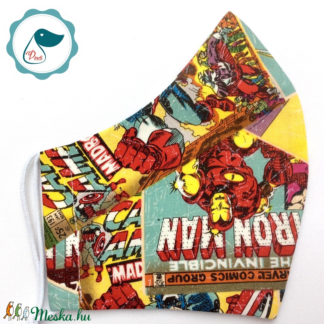 Férfi Marvel maszk - szuperhősök egyedi képregényes arcmaszk - textil szájmaszk -egészségügyi szájmaszk - mosható maszk - női - női - Meska.hu Férfi Marvel maszk - szuperhősök egyedi képregényes arcmaszk - textil szájmaszk -egészségügyi szájmaszk - mosható maszk - női - női - Meska.hu