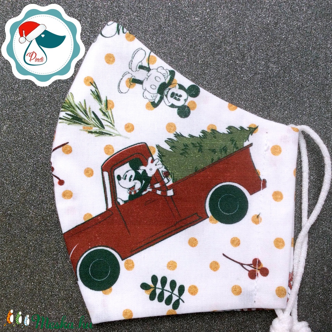Egyedi karácsonyi - Mikiegeres maszk - kiskamasz - textil arcmaszk - egészségügyi szájmaszk - mosható szájmaszk - gyerek - gyerek - Meska.hu Egyedi karácsonyi - Mikiegeres maszk - kiskamasz - textil arcmaszk - egészségügyi szájmaszk - mosható szájmaszk - gyerek - gyerek - Meska.hu