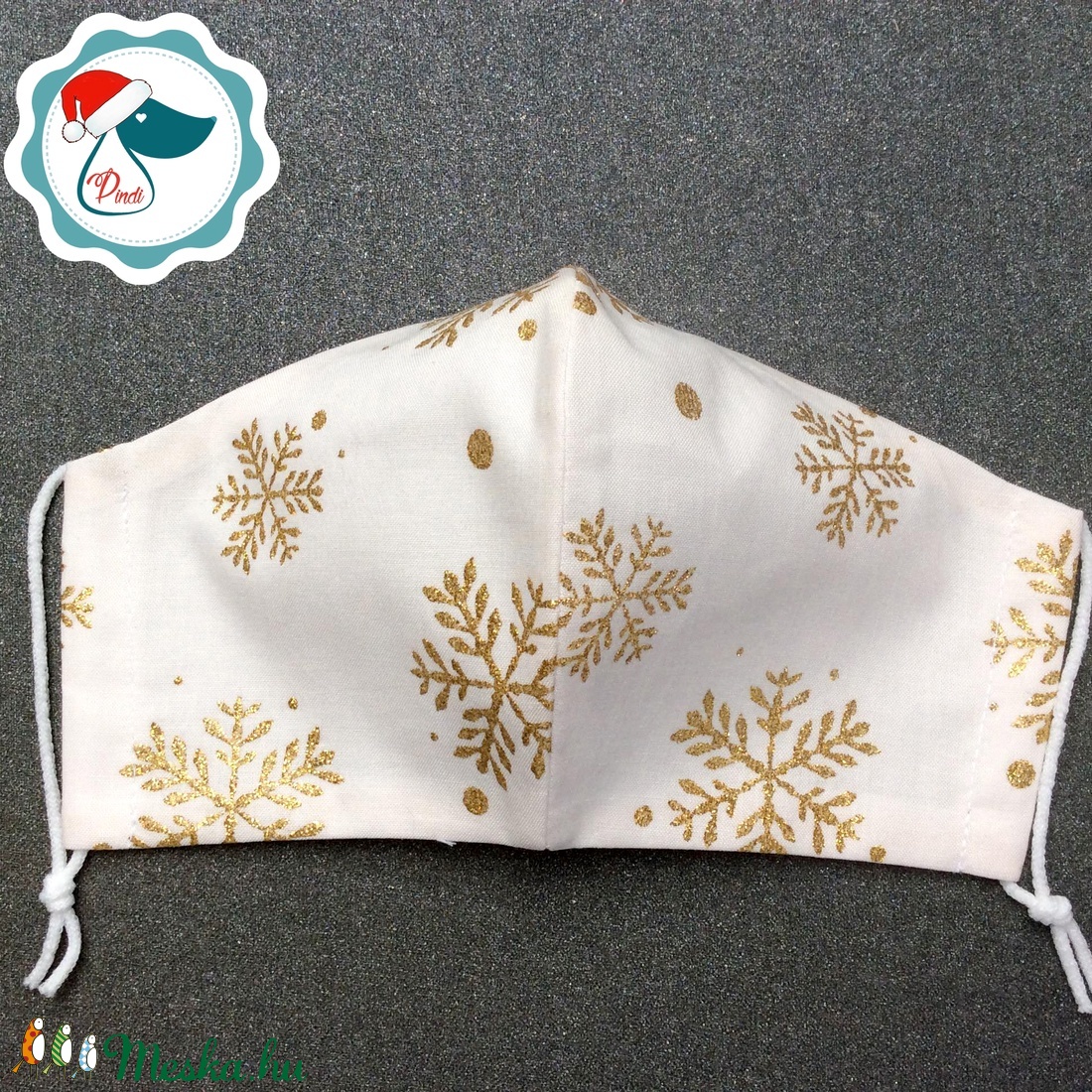 Egyedi karácsonyi arany mintás - kiskamasz szájmaszk - textil szájmaszk - egészségügyi szájmaszk - mosható szájmaszk - gyerek - gyerek - Meska.hu Egyedi karácsonyi arany mintás - kiskamasz szájmaszk - textil szájmaszk - egészségügyi szájmaszk - mosható szájmaszk - gyerek - gyerek - Meska.hu