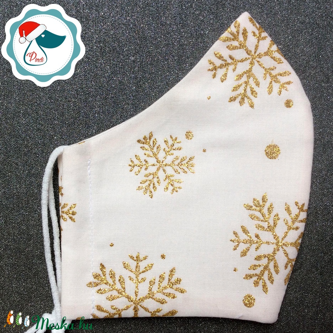 Egyedi karácsonyi arany mintás - kiskamasz szájmaszk - textil szájmaszk - egészségügyi szájmaszk - mosható szájmaszk - gyerek - gyerek - Meska.hu Egyedi karácsonyi arany mintás - kiskamasz szájmaszk - textil szájmaszk - egészségügyi szájmaszk - mosható szájmaszk - gyerek - gyerek - Meska.hu