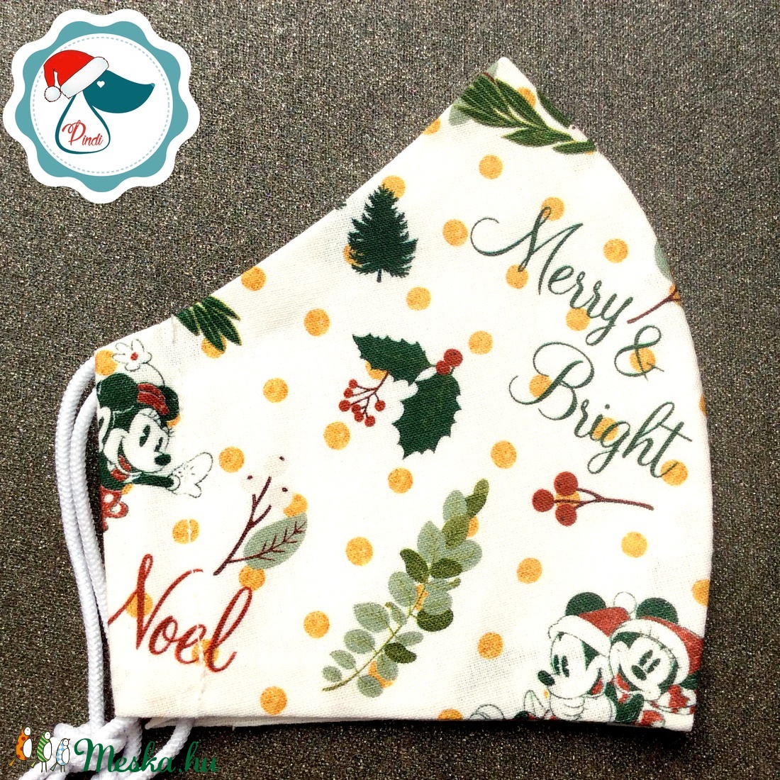 Karácsonyi - Mikiegér mintás maszk - gyerek textil arcmaszk - egészségügyi szájmaszk - mosható szájmaszk - gyerek - gyerek - Meska.hu Karácsonyi - Mikiegér mintás maszk - gyerek textil arcmaszk - egészségügyi szájmaszk - mosható szájmaszk - gyerek - gyerek - Meska.hu
