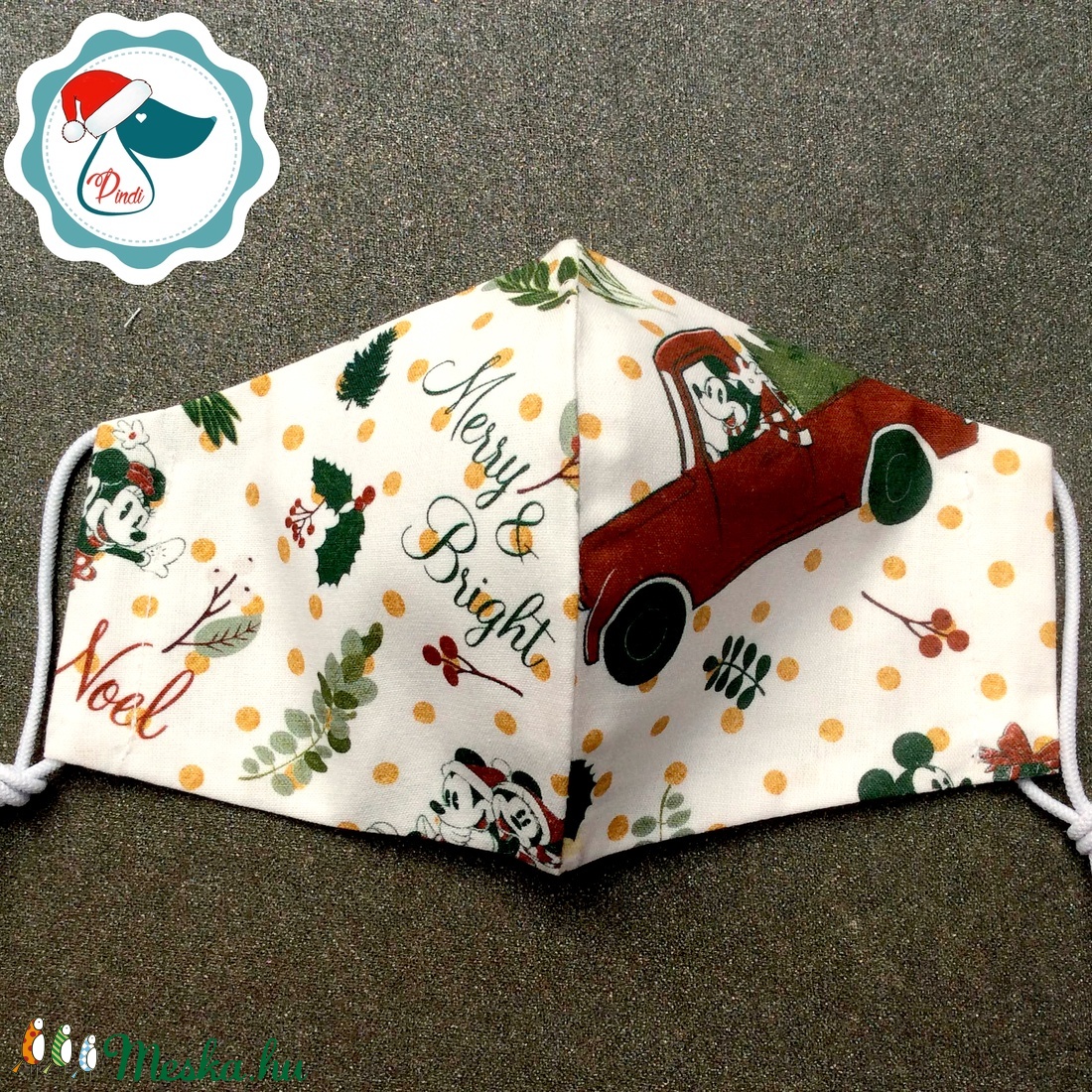 Karácsonyi - Mikiegér mintás maszk - gyerek textil arcmaszk - egészségügyi szájmaszk - mosható szájmaszk - gyerek - gyerek - Meska.hu Karácsonyi - Mikiegér mintás maszk - gyerek textil arcmaszk - egészségügyi szájmaszk - mosható szájmaszk - gyerek - gyerek - Meska.hu