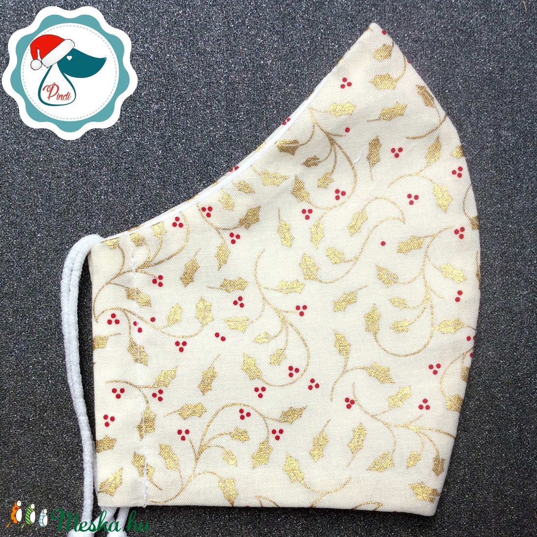 Egyedi karácsonyi arany mintás - kiskamasz szájmaszk - textil szájmaszk - egészségügyi szájmaszk - mosható szájmaszk - gyerek - gyerek - Meska.hu Egyedi karácsonyi arany mintás - kiskamasz szájmaszk - textil szájmaszk - egészségügyi szájmaszk - mosható szájmaszk - gyerek - gyerek - Meska.hu