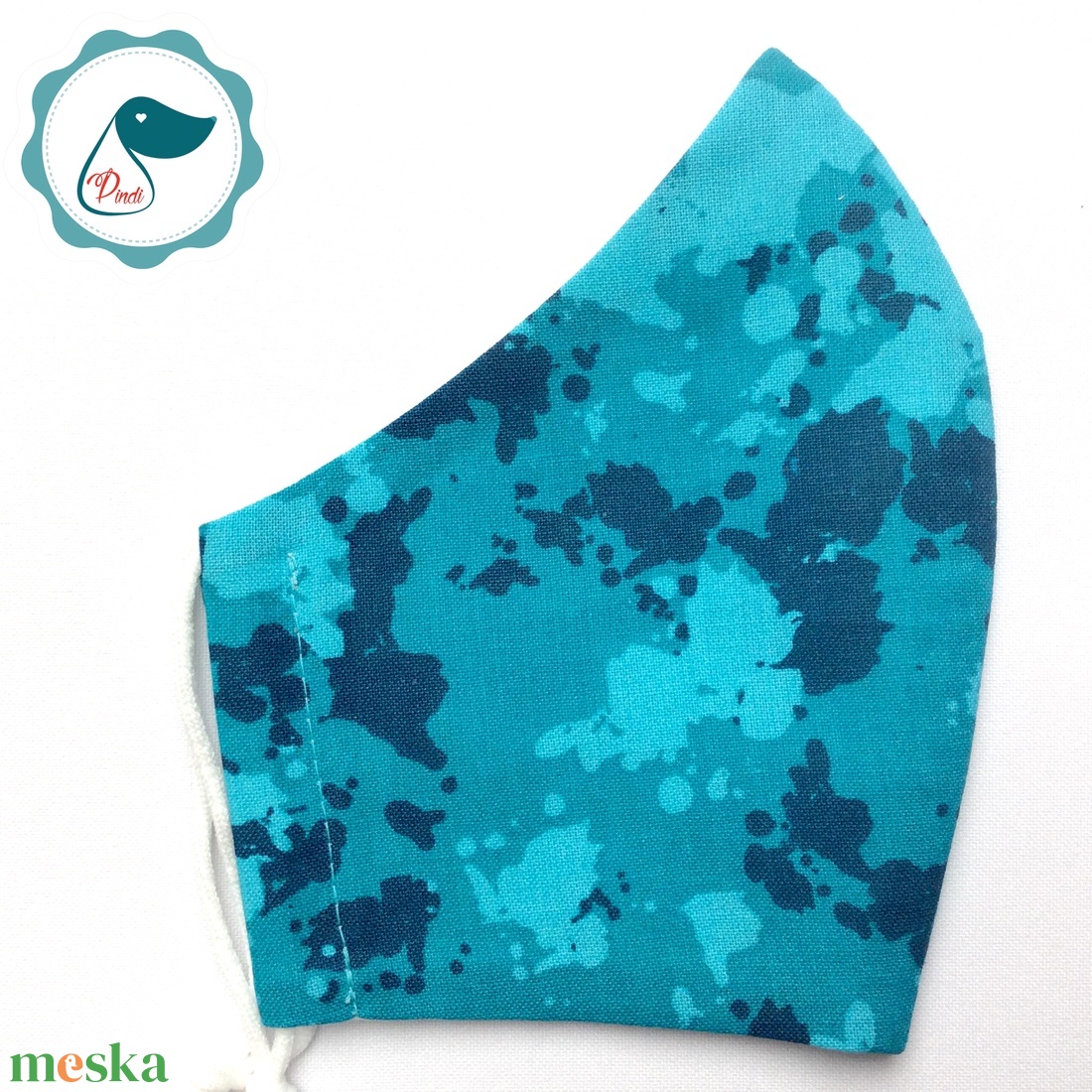 Egyedi mintás női maszk - textil szájmaszk - egészségügyi szájmaszk - női - női - Meska.hu
