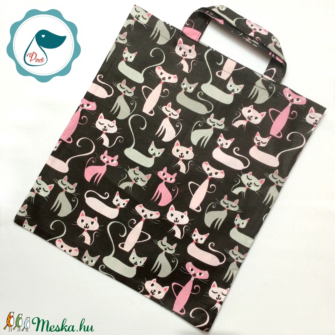Szatyor - cicás mintás textil táska - bevásárló táska - egyedi bevásárló szatyor - textil szatyor - mosható szatyor - táska & tok - bevásárlás & shopper táska - shopper, textiltáska, szatyor - Meska.hu Szatyor - cicás mintás textil táska - bevásárló táska - egyedi bevásárló szatyor - textil szatyor - mosható szatyor - táska & tok - bevásárlás & shopper táska - shopper, textiltáska, szatyor - Meska.hu