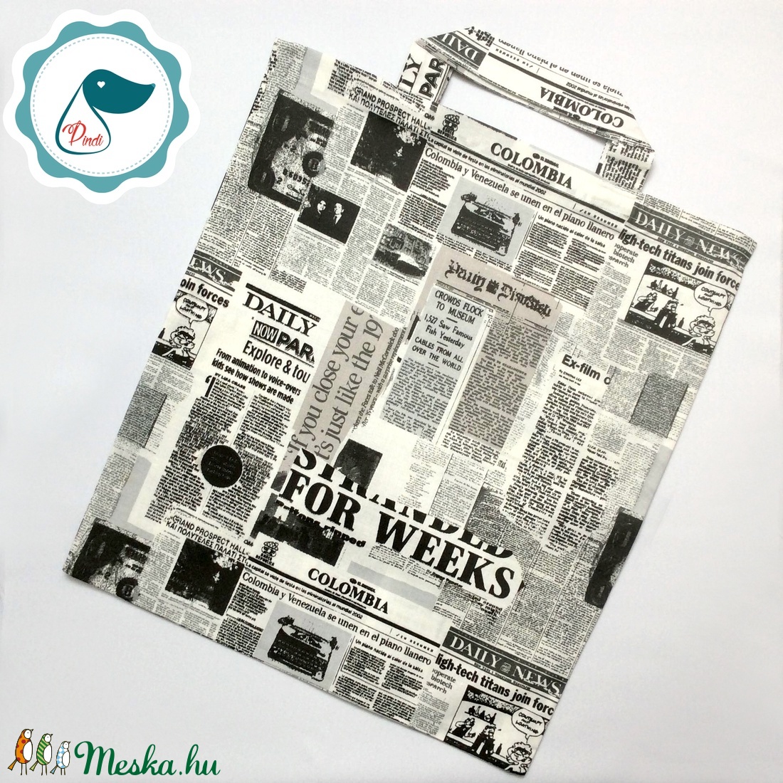 Szatyor - ujság mintás textil táska - bevásárló táska - egyedi bevásárló szatyor - textil szatyor - mosható szatyor - táska & tok - bevásárlás & shopper táska - shopper, textiltáska, szatyor - Meska.hu Szatyor - ujság mintás textil táska - bevásárló táska - egyedi bevásárló szatyor - textil szatyor - mosható szatyor - táska & tok - bevásárlás & shopper táska - shopper, textiltáska, szatyor - Meska.hu