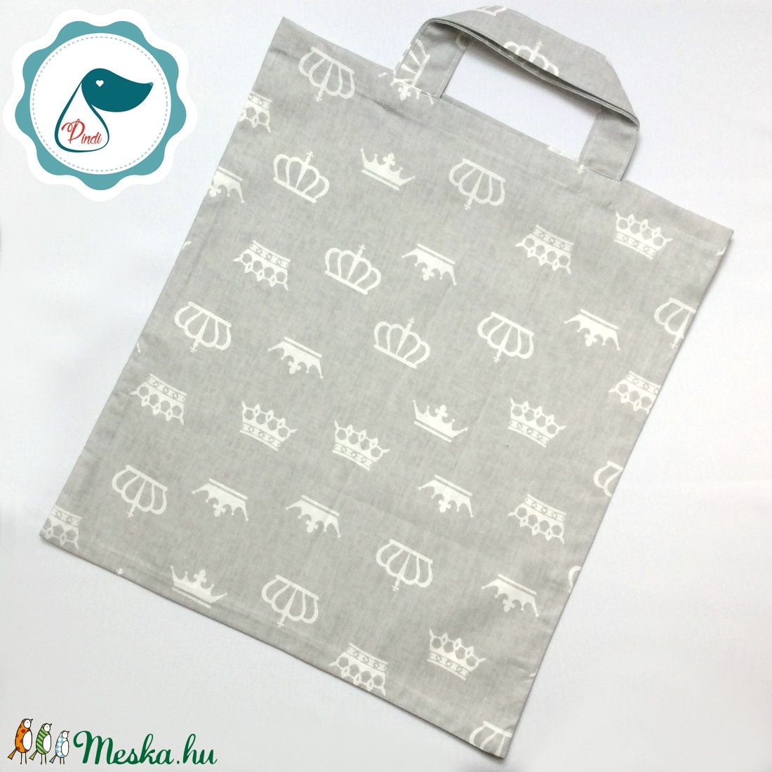 Szatyor - korona mintás - bevásárló táska - egyedi bevásárló szatyor - textil szatyor - mosható szatyor - táska & tok - bevásárlás & shopper táska - shopper, textiltáska, szatyor - Meska.hu Szatyor - korona mintás - bevásárló táska - egyedi bevásárló szatyor - textil szatyor - mosható szatyor - táska & tok - bevásárlás & shopper táska - shopper, textiltáska, szatyor - Meska.hu