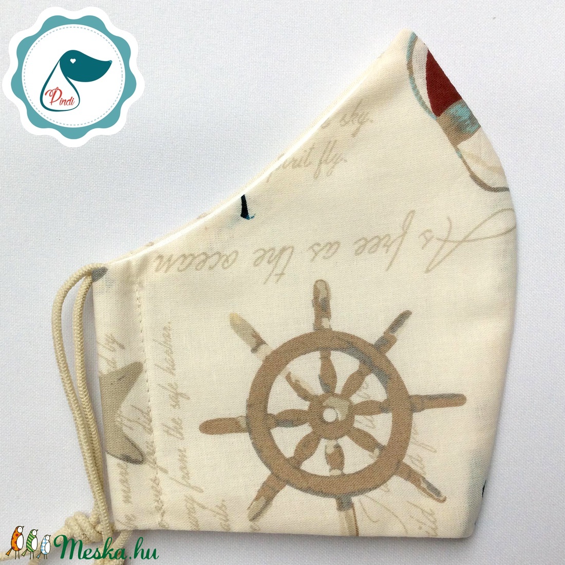 Egyedi tengerész mintás maszk - felnőtt női és teenager maszk - textil szájmaszk - egészségügyi szájmaszk - női - női - Meska.hu Egyedi tengerész mintás maszk - felnőtt női és teenager maszk - textil szájmaszk - egészségügyi szájmaszk - női - női - Meska.hu