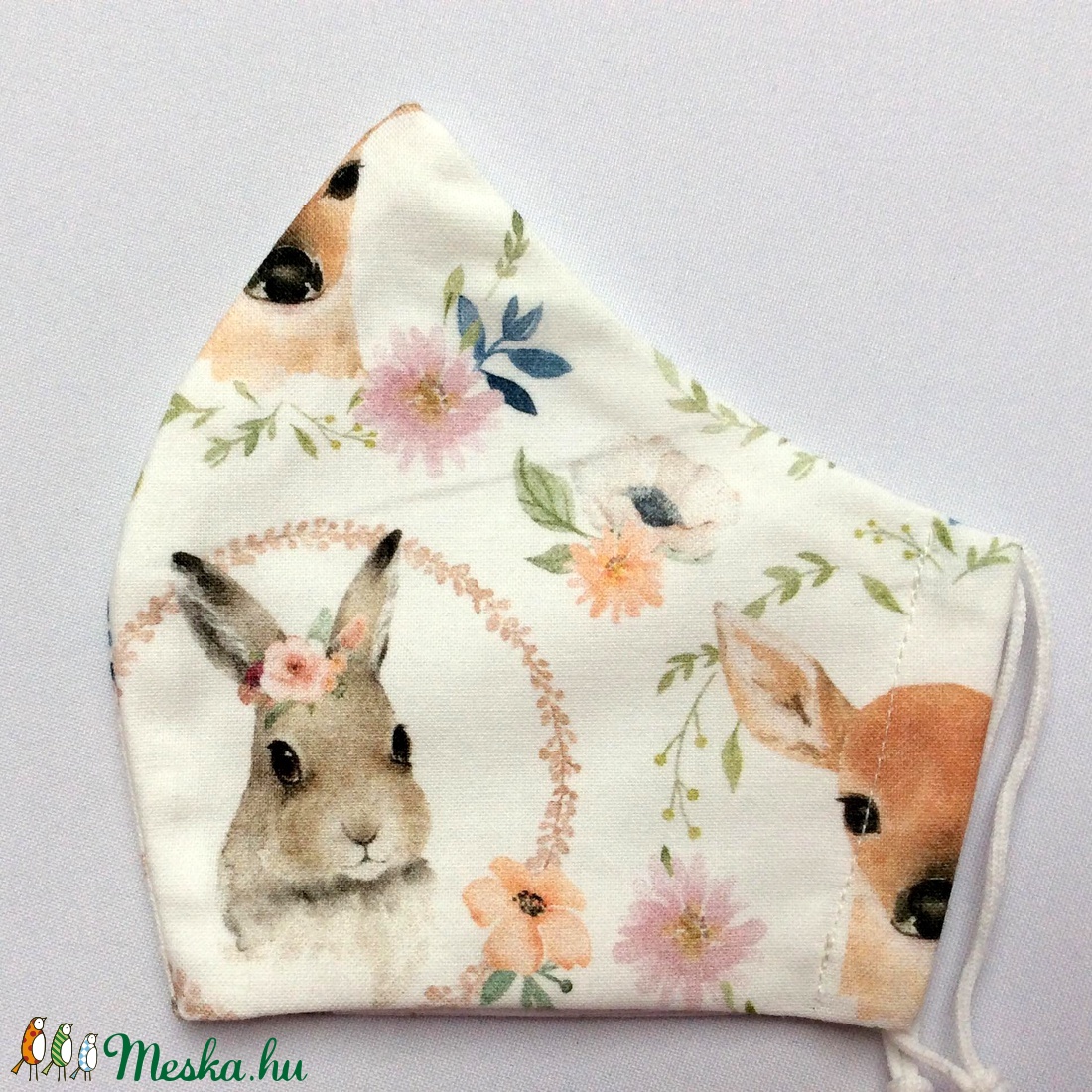 Egyedi őzike-nyuszi mintás - prémium kiskamasz - textil szájmaszk - egészségügyi szájmaszk - mosható szájmaszk - gyerek - gyerek - Meska.hu Egyedi őzike-nyuszi mintás - prémium kiskamasz - textil szájmaszk - egészségügyi szájmaszk - mosható szájmaszk - gyerek - gyerek - Meska.hu