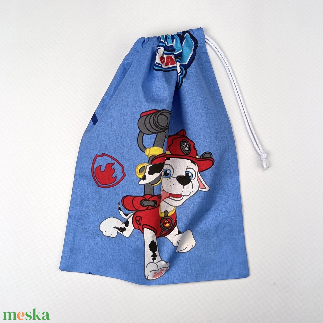 Ovis zsák szett - mancsőrjárat mintás - egyedi ovis zsák  - játék & sport - ovis felszerelés - ovis zsák - Meska.hu