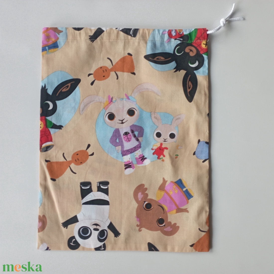 Ovis zsák szett - Bing nyuszi -  mintás - egyedi ovis zsák  - játék & sport - ovis felszerelés - ovis zsák - Meska.hu