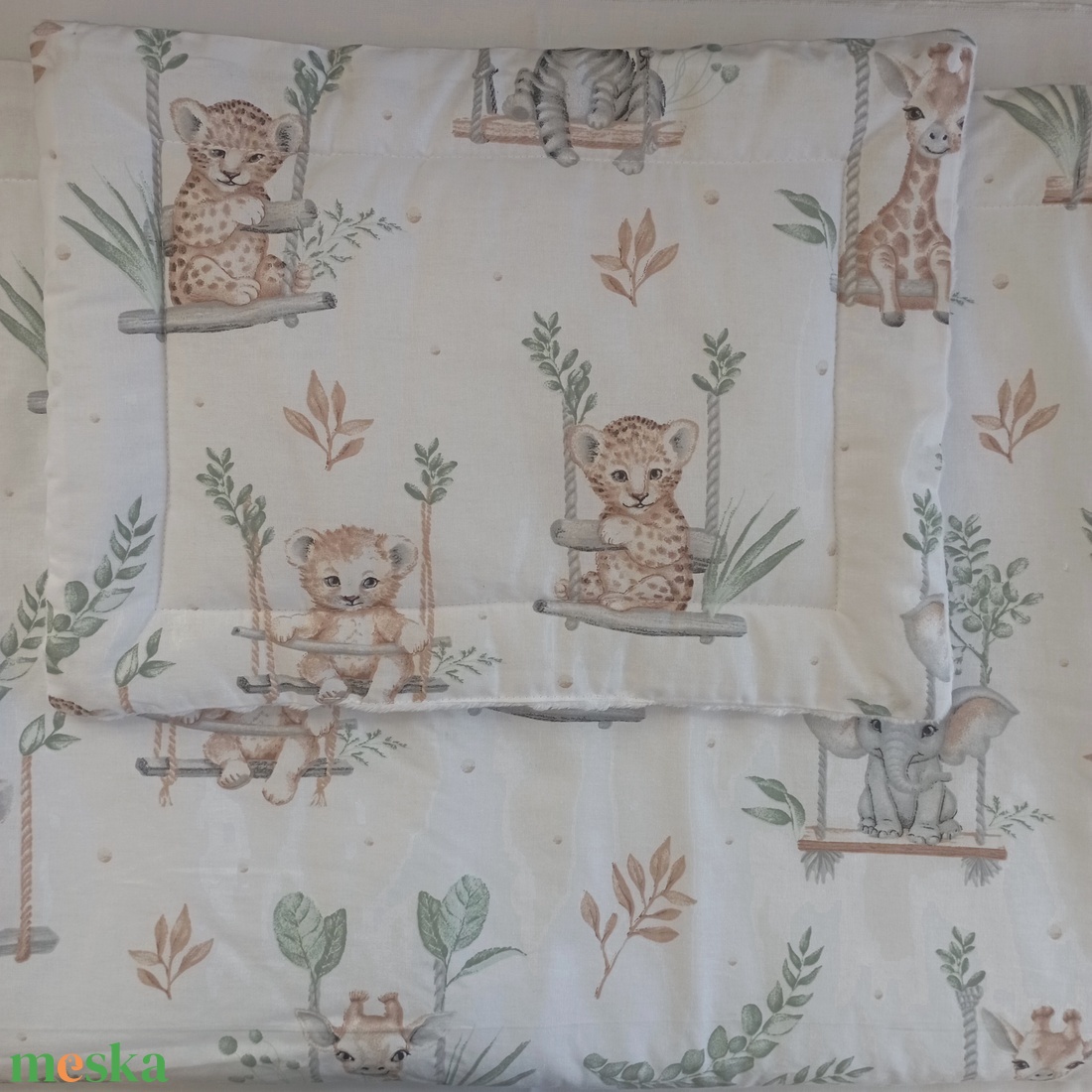 Baba - bölcsis ágynemű - szafari mintás ovis takaro és párna szett - otthon & életmód - babaszoba, gyerekszoba - baba ágynemű - Meska.hu Baba - bölcsis ágynemű - szafari mintás ovis takaro és párna szett - otthon & életmód - babaszoba, gyerekszoba - baba ágynemű - Meska.hu