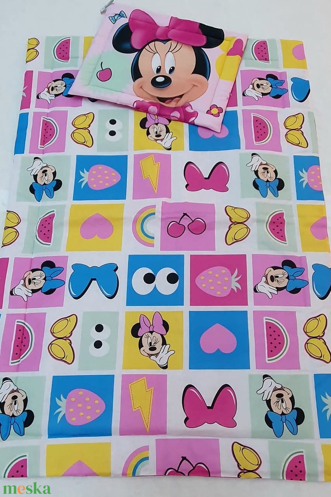 Ovis ágynemű - Minnie mintás ovis takaro és párna szett - játék & sport - ovis felszerelés - ovis ágynemű - Meska.hu Ovis ágynemű - Minnie mintás ovis takaro és párna szett - játék & sport - ovis felszerelés - ovis ágynemű - Meska.hu