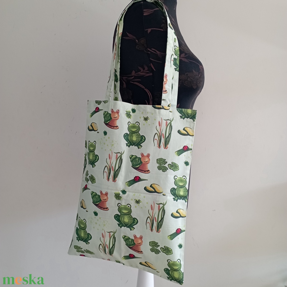 Szatyor - béka mintás textil táska - egyedi bevásárló szatyor - textil szatyor - mosható szatyor - táska & tok - bevásárlás & shopper táska - shopper, textiltáska, szatyor - Meska.hu Szatyor - béka mintás textil táska - egyedi bevásárló szatyor - textil szatyor - mosható szatyor - táska & tok - bevásárlás & shopper táska - shopper, textiltáska, szatyor - Meska.hu