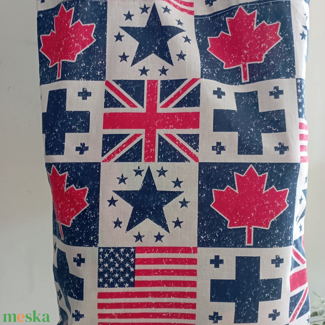 Szatyor -  mintás textil táska - egyedi bevásárló szatyor - textil szatyor - mosható szatyor - táska & tok - bevásárlás & shopper táska - shopper, textiltáska, szatyor - Meska.hu