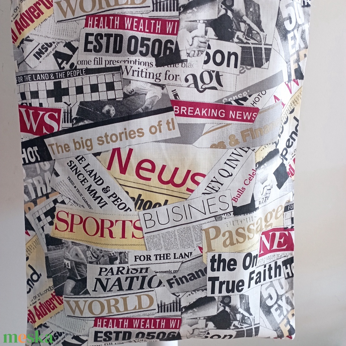 Szatyor - retro ujsg mintás textil táska - egyedi bevásárló szatyor - textil szatyor - mosható szatyor - táska & tok - bevásárlás & shopper táska - shopper, textiltáska, szatyor - Meska.hu Szatyor - retro ujsg mintás textil táska - egyedi bevásárló szatyor - textil szatyor - mosható szatyor - táska & tok - bevásárlás & shopper táska - shopper, textiltáska, szatyor - Meska.hu