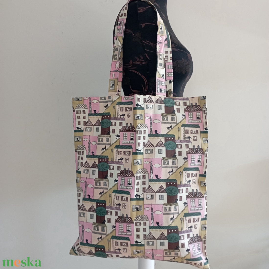 Szatyor - cica mintás textil táska - egyedi bevásárló szatyor - textil szatyor - mosható szatyor - táska & tok - bevásárlás & shopper táska - shopper, textiltáska, szatyor - Meska.hu Szatyor - cica mintás textil táska - egyedi bevásárló szatyor - textil szatyor - mosható szatyor - táska & tok - bevásárlás & shopper táska - shopper, textiltáska, szatyor - Meska.hu