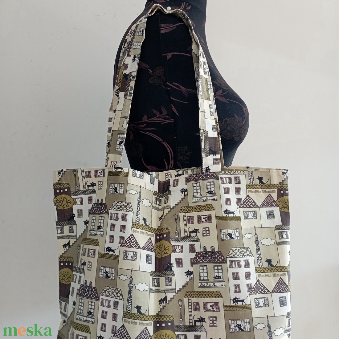 Szatyor - cica mintás textil táska - egyedi bevásárló szatyor - textil szatyor - mosható szatyor - táska & tok - bevásárlás & shopper táska - shopper, textiltáska, szatyor - Meska.hu Szatyor - cica mintás textil táska - egyedi bevásárló szatyor - textil szatyor - mosható szatyor - táska & tok - bevásárlás & shopper táska - shopper, textiltáska, szatyor - Meska.hu