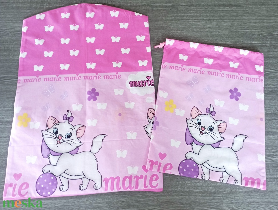 Ovis zsák szett Marie cica mintás - egyedi ovis zsák szett - játék & sport - ovis felszerelés - ovis zsák - Meska.hu Ovis zsák szett Marie cica mintás - egyedi ovis zsák szett - játék & sport - ovis felszerelés - ovis zsák - Meska.hu