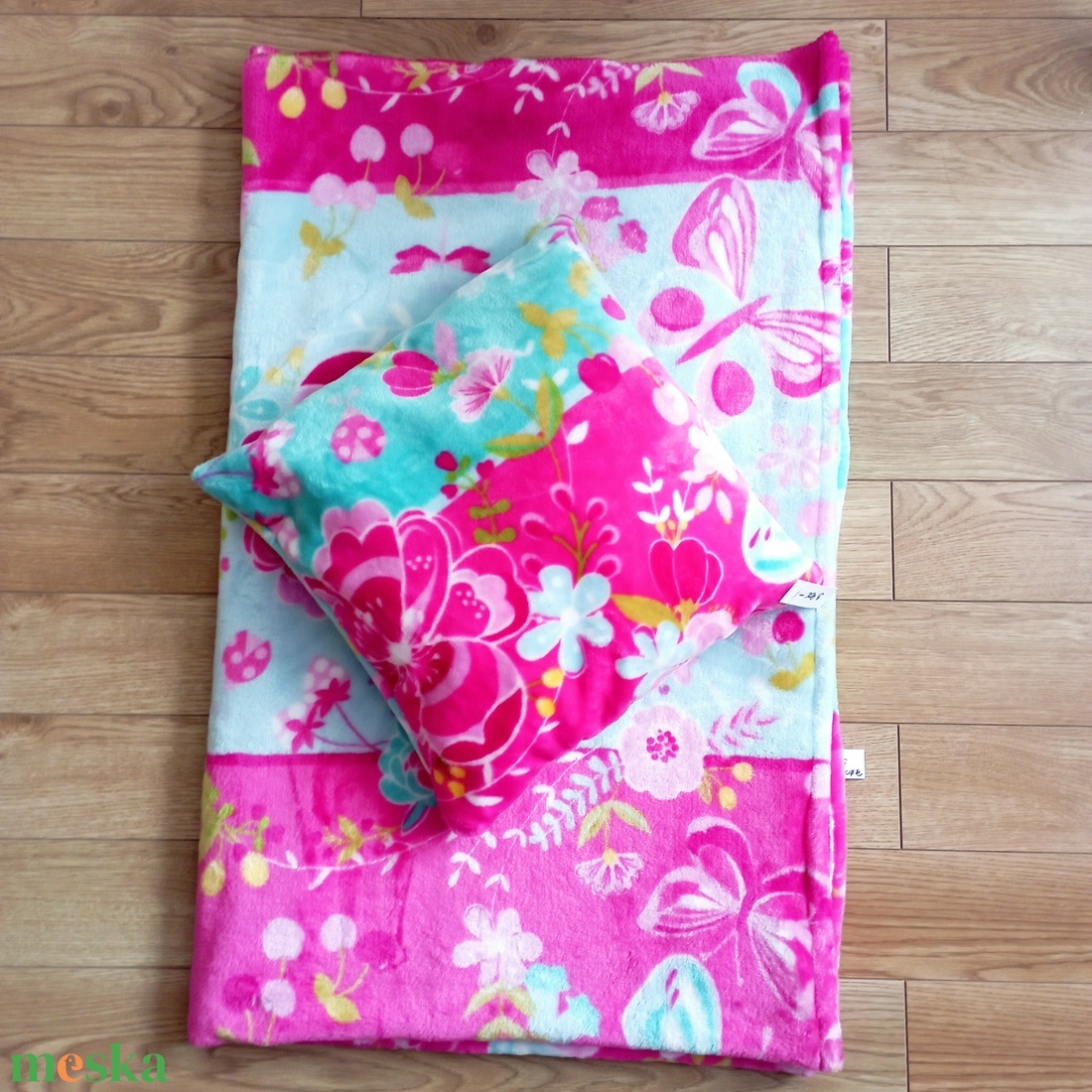 Baby soft sell puha takaró és párna szett - játék & sport - ovis felszerelés - ovis ágynemű - Meska.hu